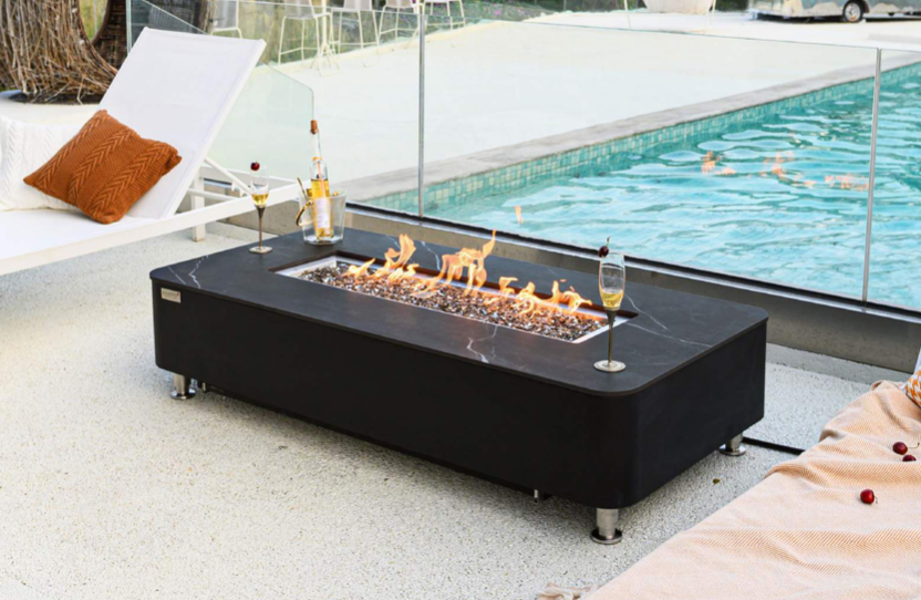 VALENCIA Porcelain Top | Fire Table